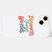 Träume verändern Welten Case-Mate iPhone Hülle (Rückseite (Horizontal))