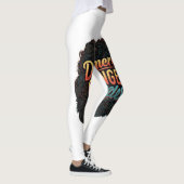 "Träume verändern Welten." Leggings (Rechts)