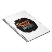 "Träume verändern Welten." Notizblock (Rechte Seite)