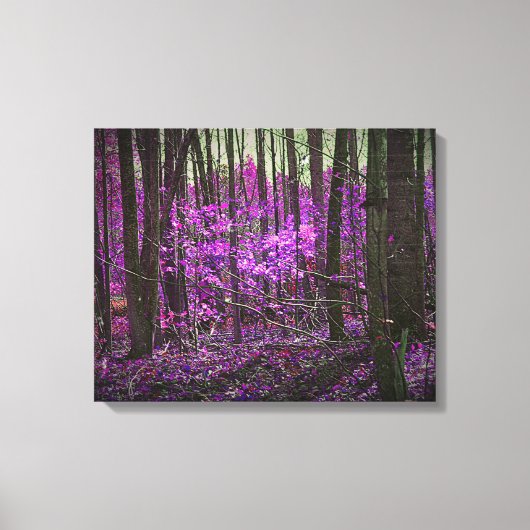 Träume verblasster Lavendel Leinwanddruck (Vorderseite)