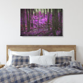 Träume verblasster Lavendel Leinwanddruck (Insitu (Schlafzimmer))