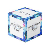 Träume. Versuch's. Macht gut. Würfel (Rückseite Schrägansicht)