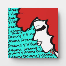 Träume & Visionen Plaque mit Easel