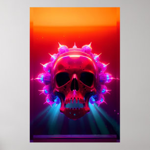 Träume vom elektrischen Schädel Poster