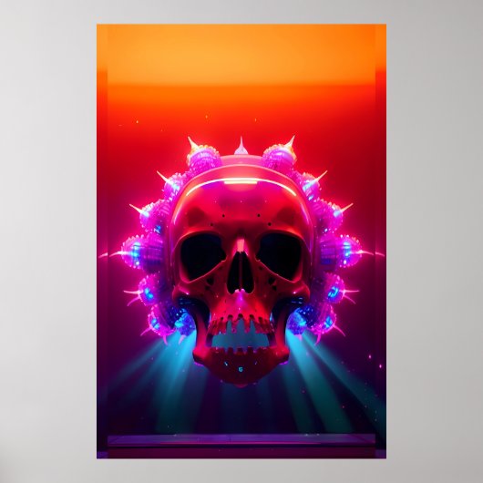 Träume vom elektrischen Schädel Poster (Vorne)