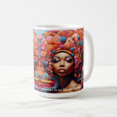 Träume vom Erbe: Ein lebendiges, zukunftsweisendes Kaffeetasse (VorderseiteRechts)