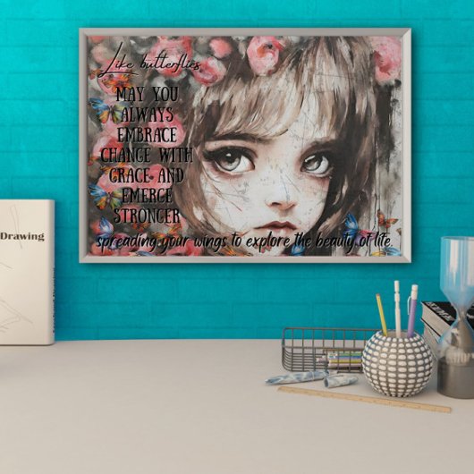 Träume vom Flattern: Ein Portrait der Unschuld Poster