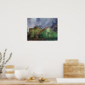 Träume vom ländlichen Raum Poster (Küche)