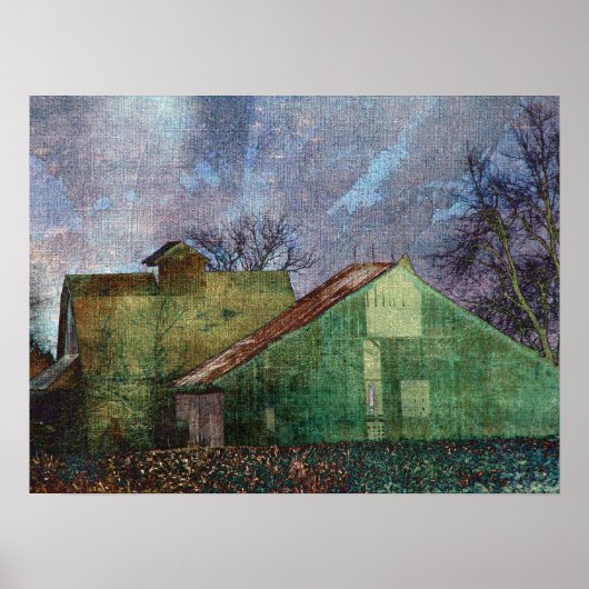Träume vom ländlichen Raum Poster (Vorne)