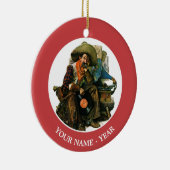 Träume vom langen Ago Keramikornament (Rechts)