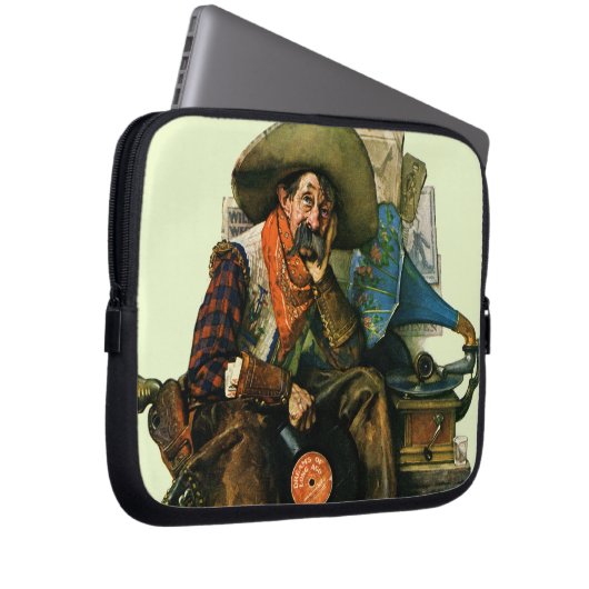 Träume vom langen Ago Laptopschutzhülle (Vorne Rechts)