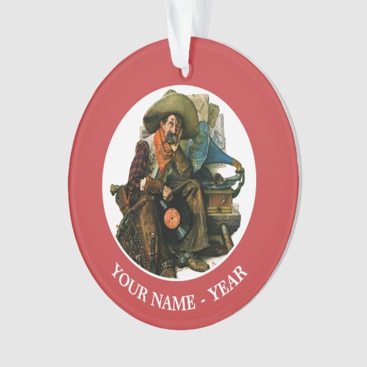 Träume vom langen Ago Ornament (Vorderseite)