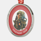 Träume vom langen Ago Ornament Aus Metall (Links)