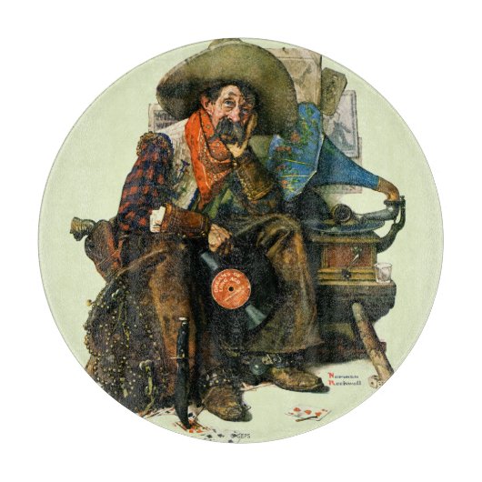 Träume vom langen Ago Schneidebrett (Vorderseite)