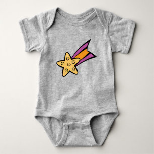 Träume vom Weltraum-Sternschnuppen-Baby-Body Baby Strampler