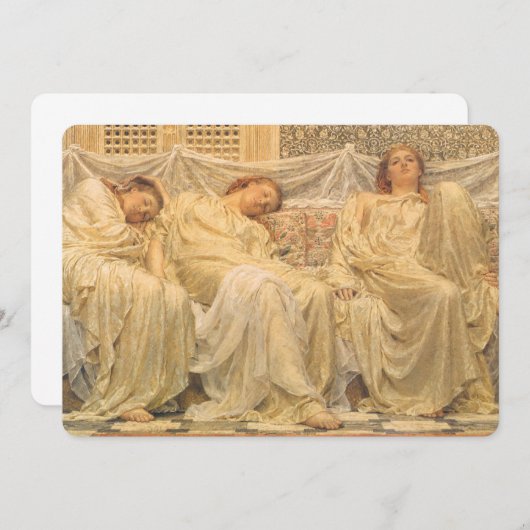 Träume von Albert Joseph Moore, Viktorianische Kun (Vorne/Hinten)