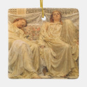 Träume von Albert Joseph Moore, Viktorianische Kun Keramikornament (Vorderseite)