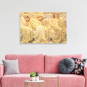 Träume von Albert Joseph Moore, Viktorianische Kun Leinwanddruck (Insitu (Wohnzimmer))