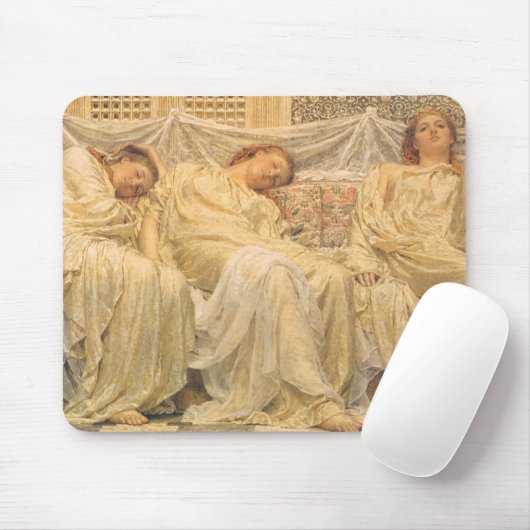 Träume von Albert Joseph Moore, Viktorianische Kun Mousepad (Mit Mouse)
