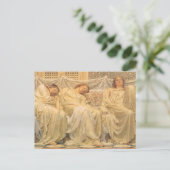 Träume von Albert Joseph Moore, Viktorianische Kun Postkarte (Stehend Vorderseite)