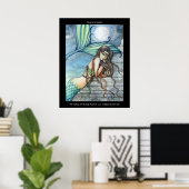 Träume von Atlantis Mermaid Poster (Heimbüro)