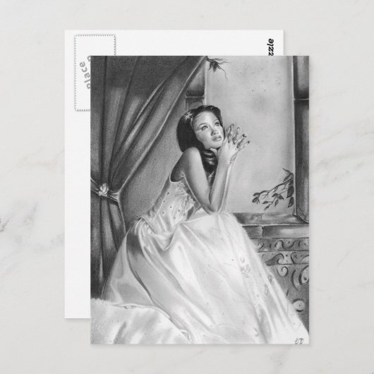 Träume von deiner Postkarte (Vorne/Hinten)