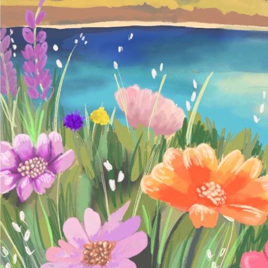 Träume von den Bergen Wallfahrtskirche Fotodruck