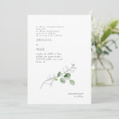 Träume von der botanischen Frühjahrsstimmung bei b Einladung (Stehend Vorderseite)