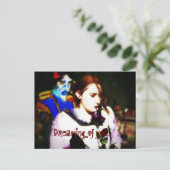 Träume von dir postkarte (Stehend Vorderseite)