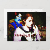 Träume von dir postkarte (Vorne/Hinten)