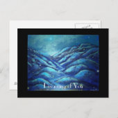 Träume von dir Postkarte (Vorne/Hinten)