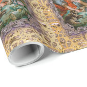 Träume von Frühjahrswelpen und mir Viktorianisch Geschenkpapier (Rolleneckpunkt)