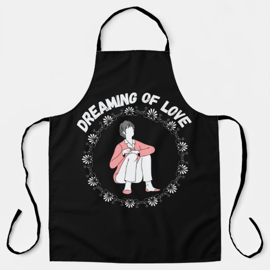 Träume von Liebe Schürze (Vorderseite)