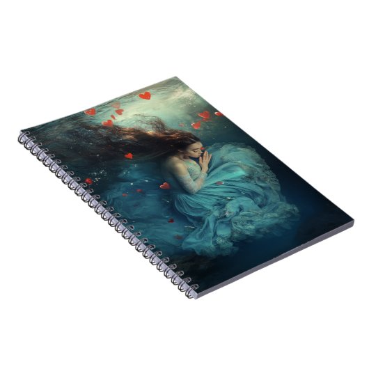 Träume von Liebe Spiral Notebook Notizblock (Rechte Seite)