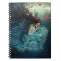 Träume von Liebe Spiral Notebook