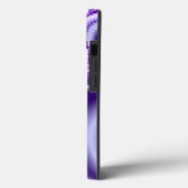 Träume von lila Blume Case-Mate iPhone Hülle (Rückseite / Links)