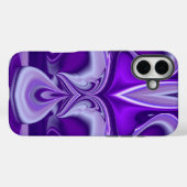 Träume von lila Blume Case-Mate iPhone Hülle (Rückseite (Horizontal))