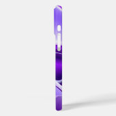 Träume von lila Blume Case-Mate iPhone Hülle (Rückseite / Links)