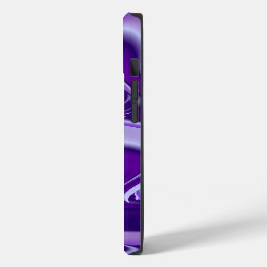 Träume von lila Blume Case-Mate iPhone Hülle (Rückseite / Links)