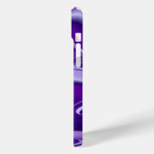 Träume von lila Blume Case-Mate iPhone Hülle (Rückseite / Links)