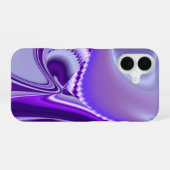 Träume von lila Blume iPhone 16 Hülle (Rückseite (Horizontal))