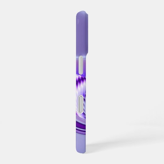 Träume von lila Blume iPhone 16 Hülle (Rechte Seite)