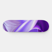 Träume von lila Blume Skateboard (Horizontal)