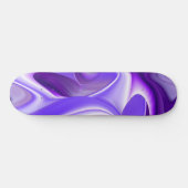 Träume von lila Blume Skateboard (Horizontal)