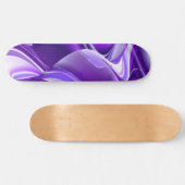 Träume von lila Blume Skateboard (Horizontal)