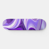 Träume von lila Blume Skateboard (Horizontal)