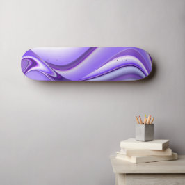 Träume von lila Blume Skateboard