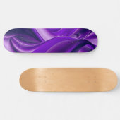 Träume von lila Blume Skateboard (Horizontal)