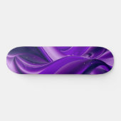 Träume von lila Blume Skateboard (Horizontal)