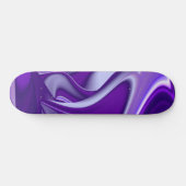 Träume von lila Blume Skateboard (Horizontal)